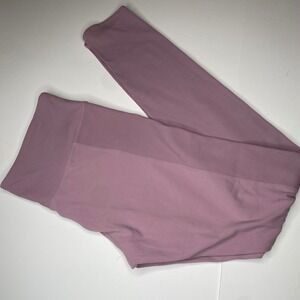 Athleta Barre 
Rib Tight in Powervita Leggings Mauve Purple XL